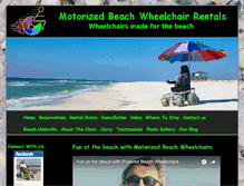 Tablet Screenshot of beachpowerrentals.com
